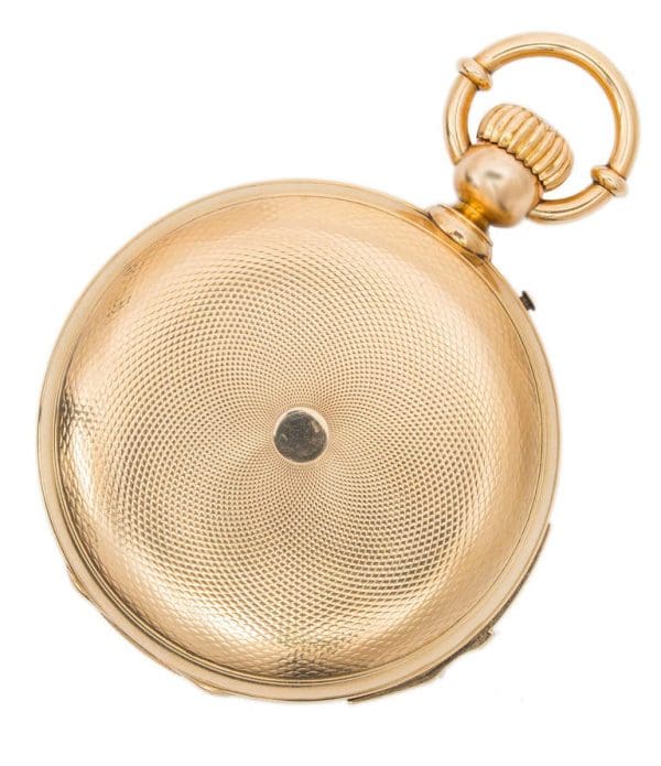 A S Railway Gold Minute Repeating Pocket Watch Presented to J.H. Ramsey 1865 3