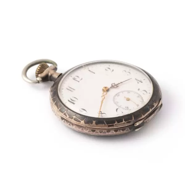 Antique Silver Pocket Watch 5