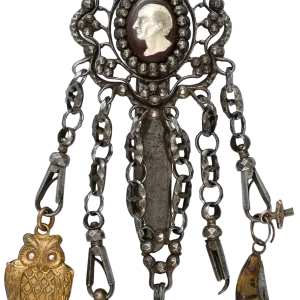 CUT STEEL CHATELAINE AND ACCESSORIES 1