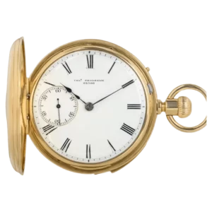 Frodsham 18ct Hunter Lever Minute Repeater Pocket Watch - 20th Century