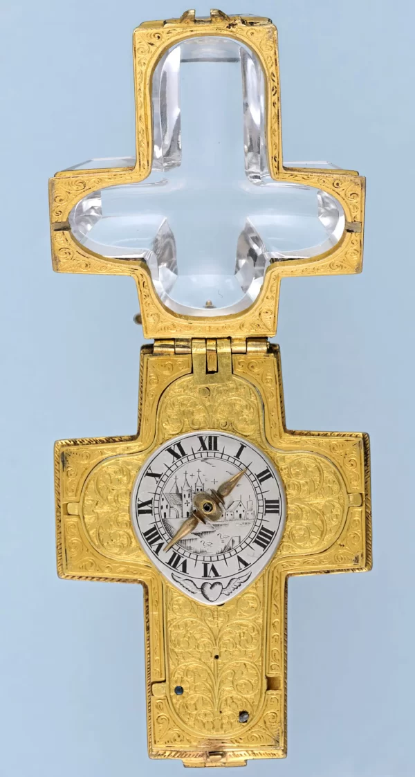EARLY ROCK CRYSTAL CRUCIFIX WATCH 4 scaled