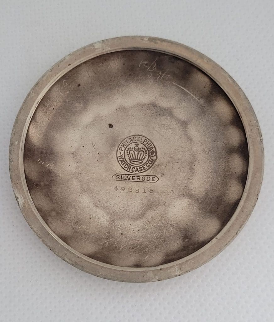 Elgin Pocket Watch Silverode Railway Heavy Working 7 Jewel Year 1921 4