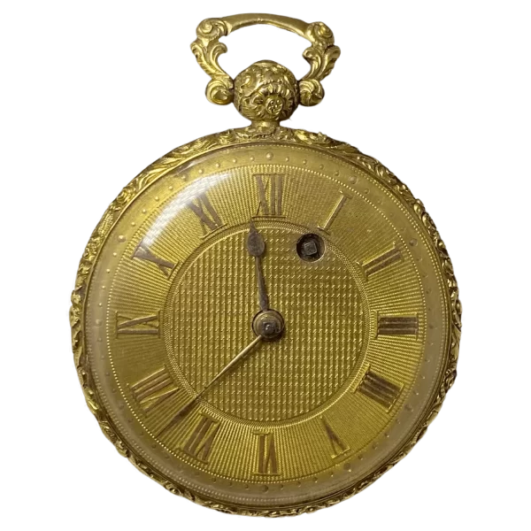 Fine   V Rare John Pace of Bury  London hallmarked c1827 18K Gold Pocket Watch 1 transformed