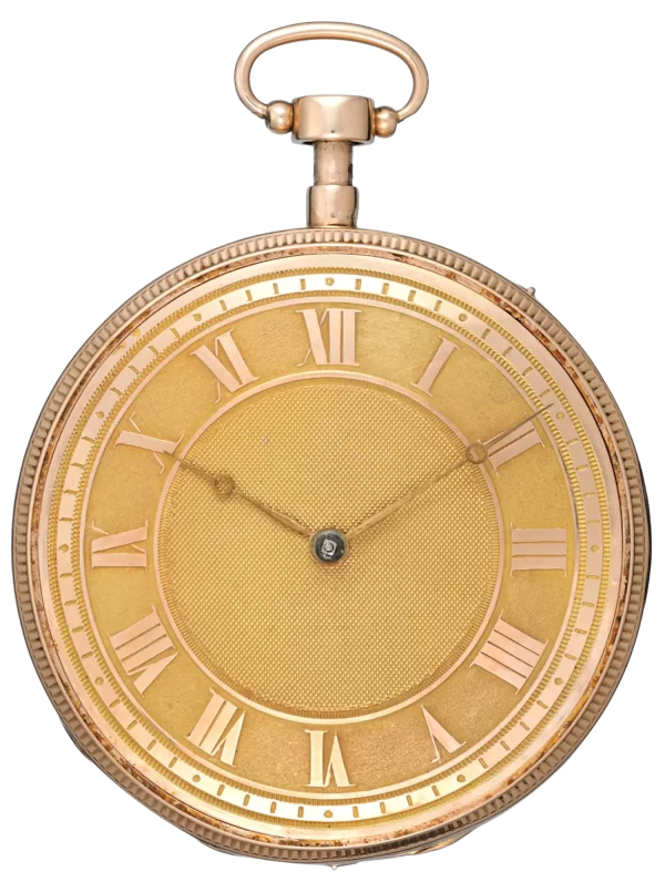 GOLD QUARTER REPEATING MUSICAL WATCH 1