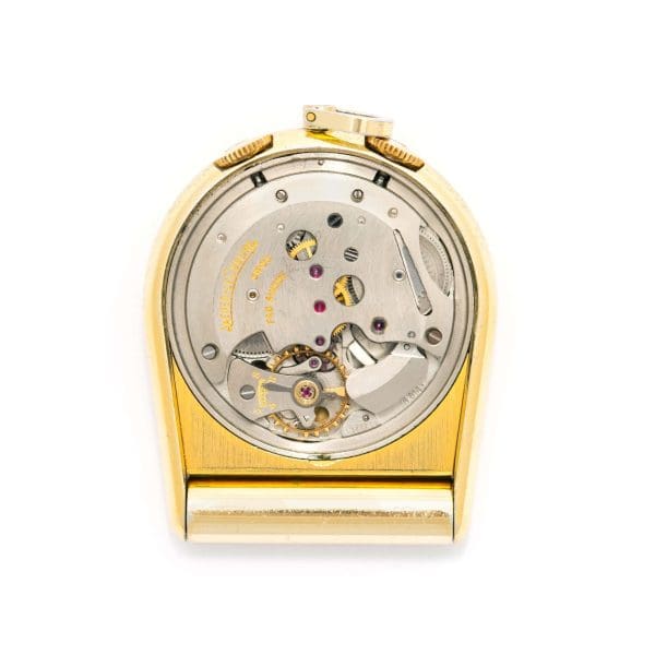 Jaeger LeCoultre. Gold plated metal pocket watch 11