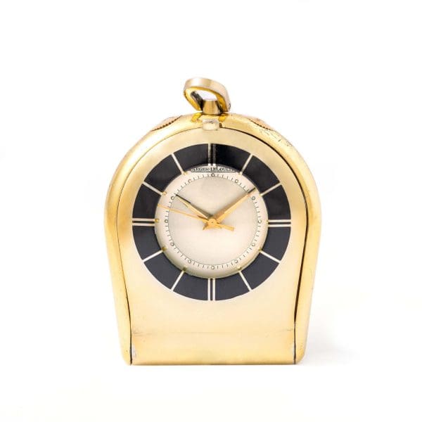 Jaeger LeCoultre. Gold plated metal pocket watch 2