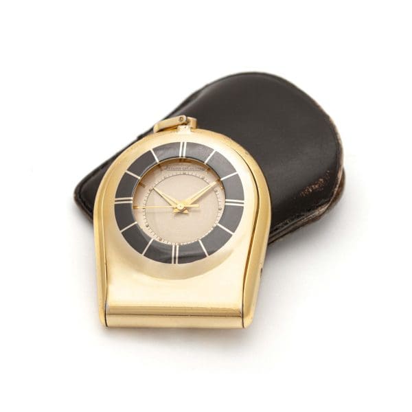 Jaeger LeCoultre. Gold plated metal pocket watch 5