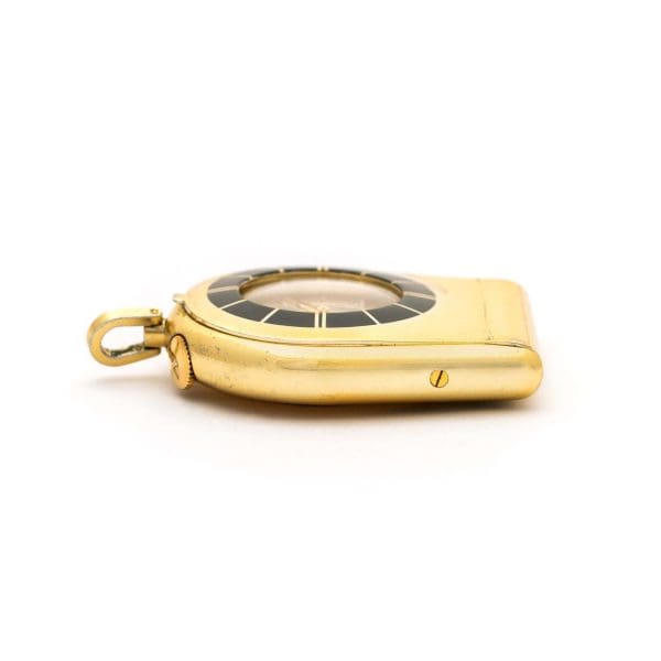 Jaeger LeCoultre. Gold plated metal pocket watch 7