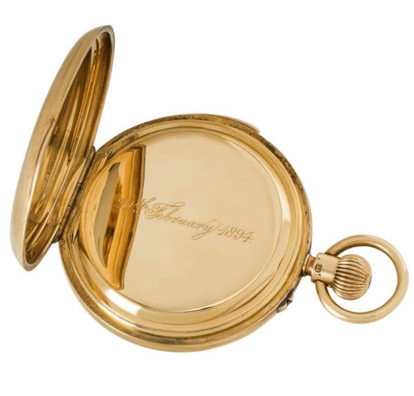 John Cashmore Yellow Gold Half Quarter Repeater Keyless Lever Pocket Watch C1893 4