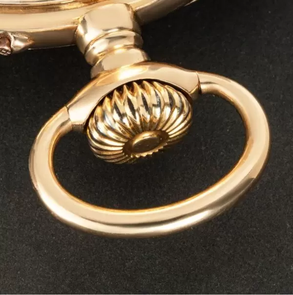 Patek Philippe Rose Gold Keyless Lever Open Face Pocket Watch C1900 2