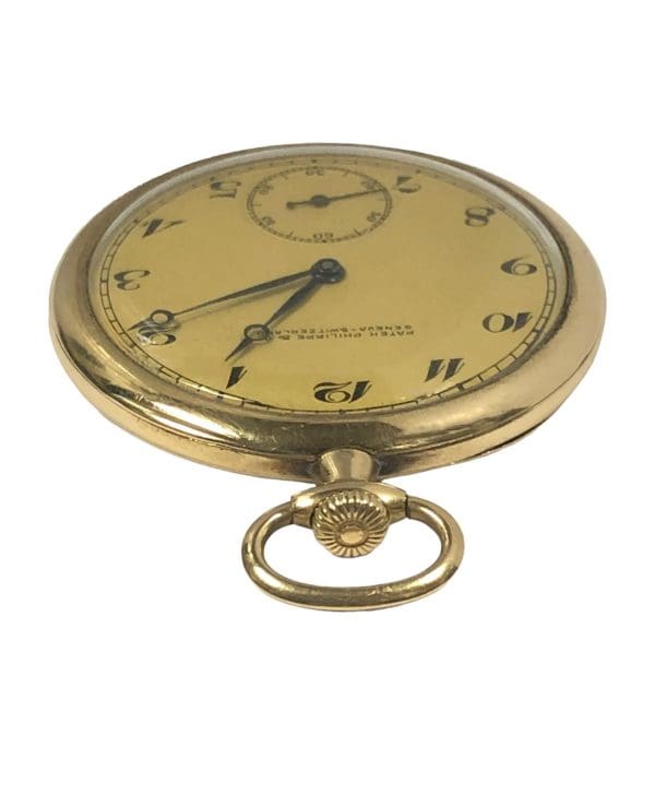 Patek Philippe Yellow Gold 1920s Pocket Watch 2