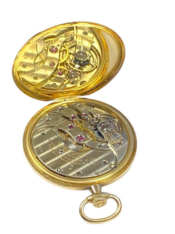 Patek Philippe Yellow Gold 1920s Pocket Watch 4