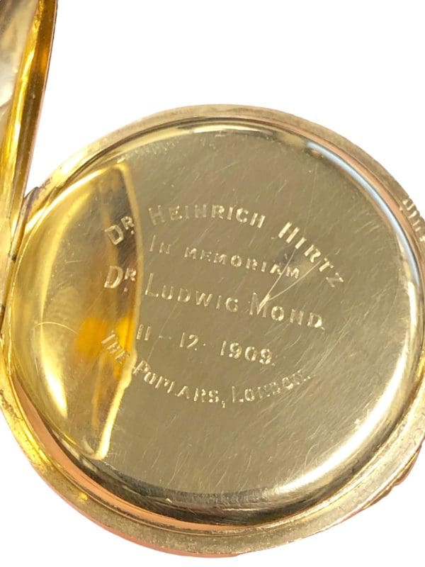 Patek Philippe Yellow Gold Antique Chronograph Pocket Watch 6