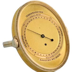 RARE GOLD RING THERMOMETER BY BREGUET 1