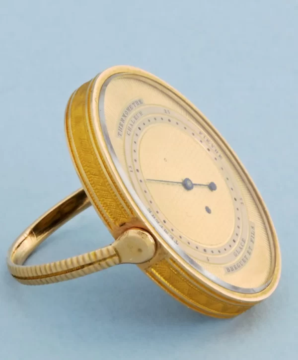 RARE GOLD RING THERMOMETER BY BREGUET 4