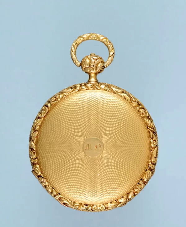 SMALL SWISS QUARTER REPEATING CYLINDER POCKET WATCH 4