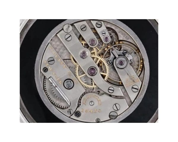 Tiffany Co Swiss Platinum Diamonds Pocket Watch 6