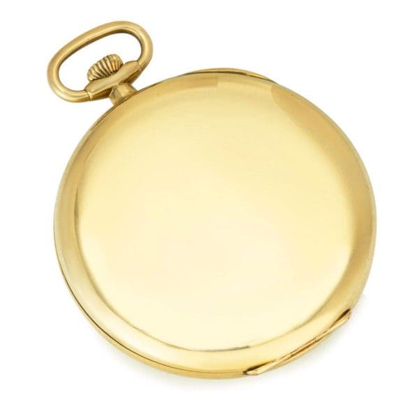 Vacheron Constantin 18ct Yellow Gold Keyless Lever Dress Pocket Watch C1920s 6