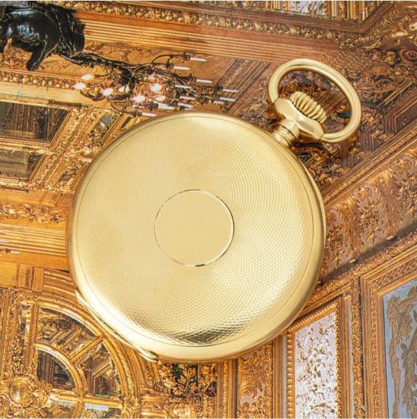 Vacheron Constantin Chronometer Royal 18CT Gold Keyless Lever Pocket Watch C1920 6
