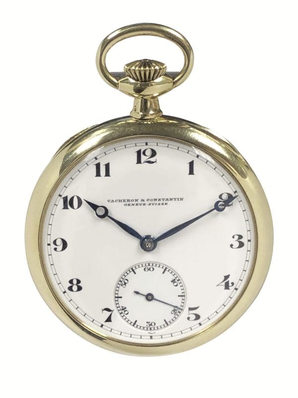 Vacheron Constantin Vintage Yellow Gold Pocket Watch 2