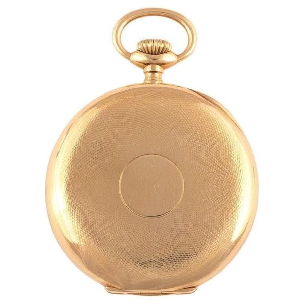 Vacheron Constantin a Fine and Large Yellow Gold Open Face Keyless Pocket Watch 4