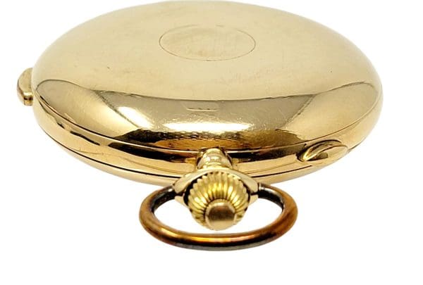 Vintage Paul Ditisheim 18 Karat Yellow Gold Pocket Watch Solvil Original Box 13