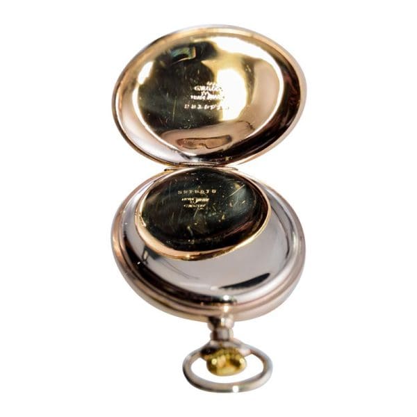 Waltham Yellow Gold Filled Art Nouveau Hunters Case Pocket Watch from 1905 11