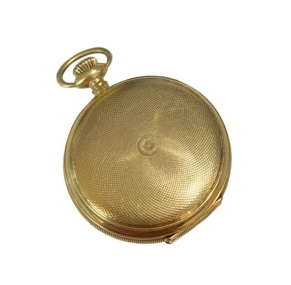American Waltham Watchco Antique Yellow Gold Pocket Watch 4