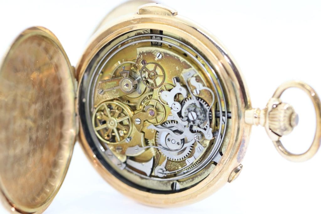 Antike Chronograph Quarter Repeater Pocket Watch Hunter 14 Karat Gold 10 Wichtige Faktoren beim Kauf einer antiken Taschenuhr: Watch Museum März 2025