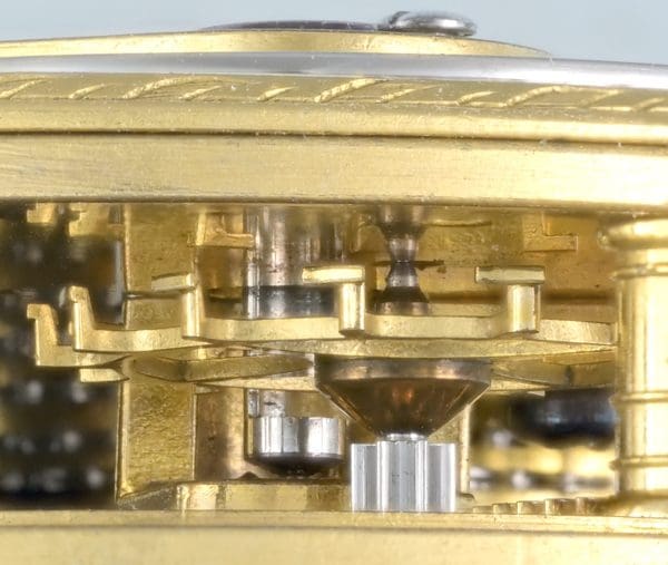 GOLD ENGLISH CYLINDER WITH GOLD DIAL 7