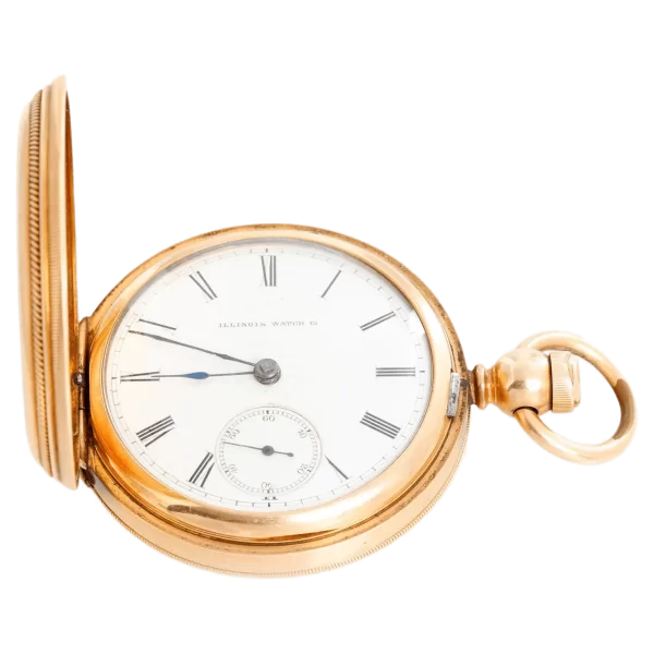 Illinois Watch Co  Currier Gold Filled Pocket Watch 1 transformed
