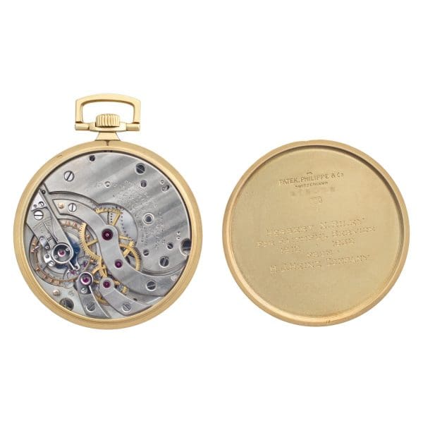 Patek Philippe Pocket Watch Pocket Watch 18k High Polish Yellow Gold 3