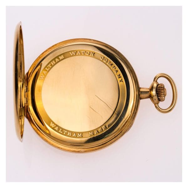 Waltham Pocket Watch Ref. 337299 Waltham Riverside in 14k Yellow Gold 3 1
