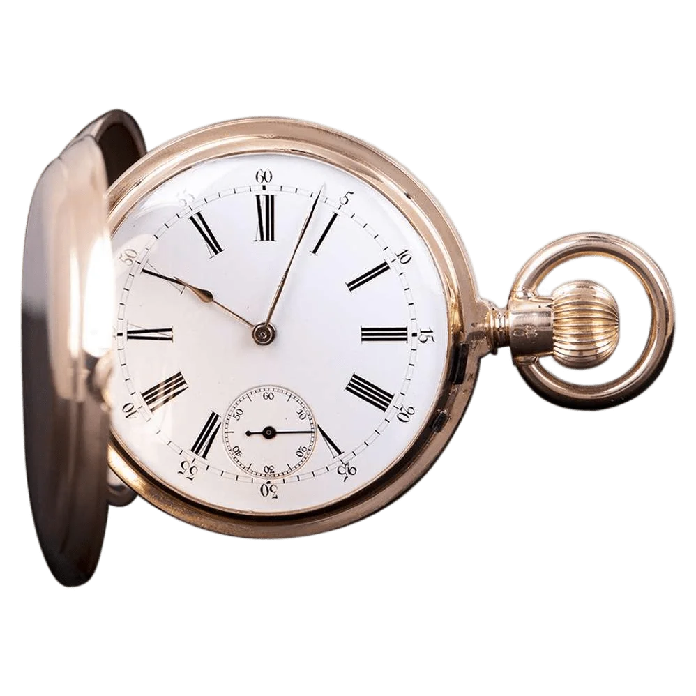 Double sided pocket watch clearance