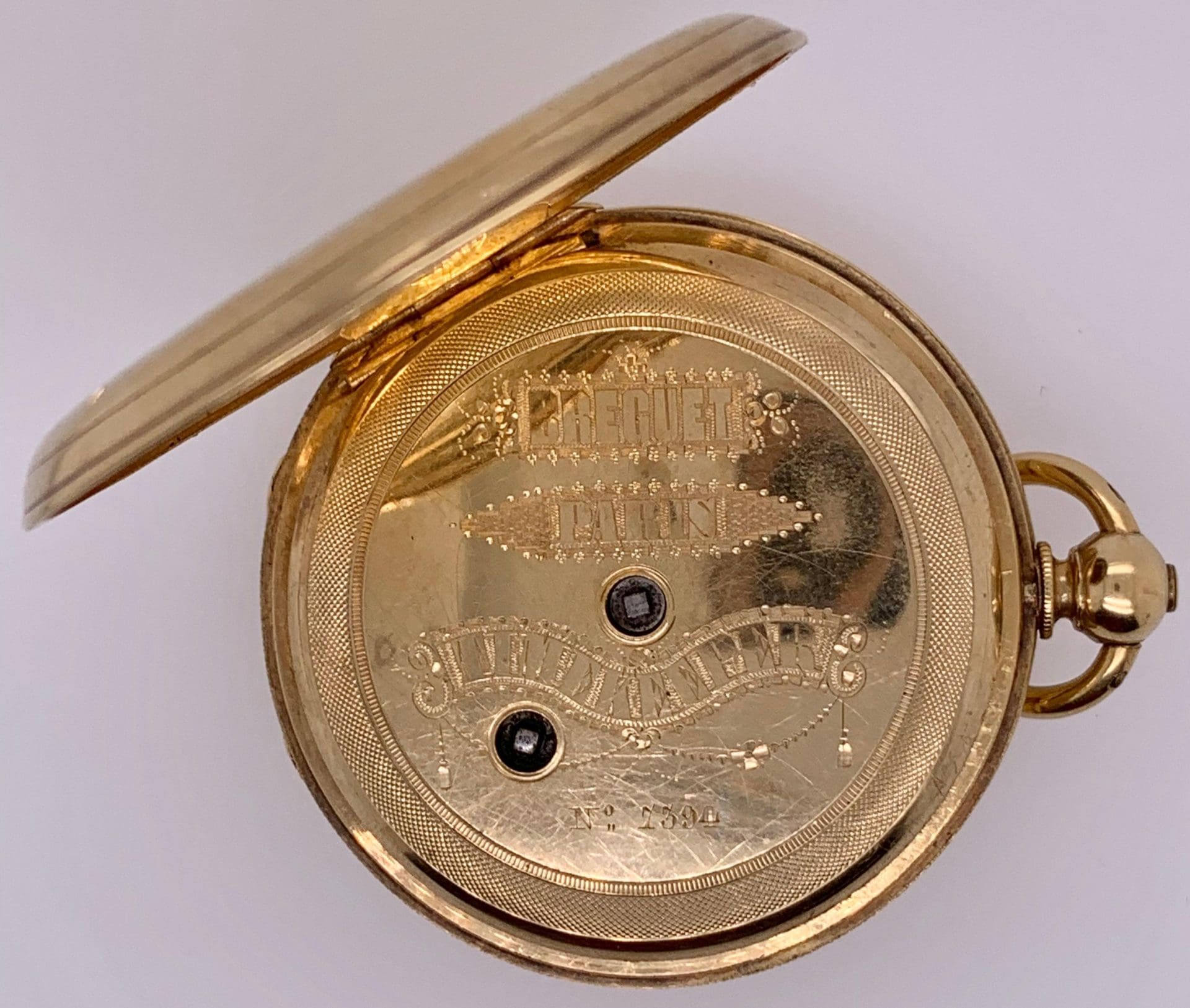 Breguet Paris lommeur med lukket ansigt 1870 erne Watch Museum