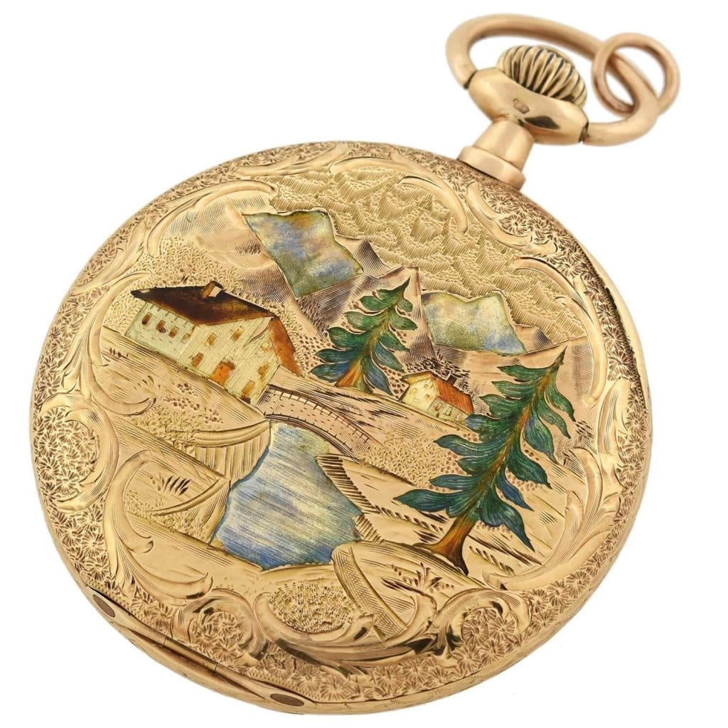 Louis Audemars Cie Victorian Hunter Case Enamel Pocket Watch 골동품 포켓 워치를 구입할 때 고려해야 할 6 가지 중요한 요소 : Watch Museum 2025 년 3 월