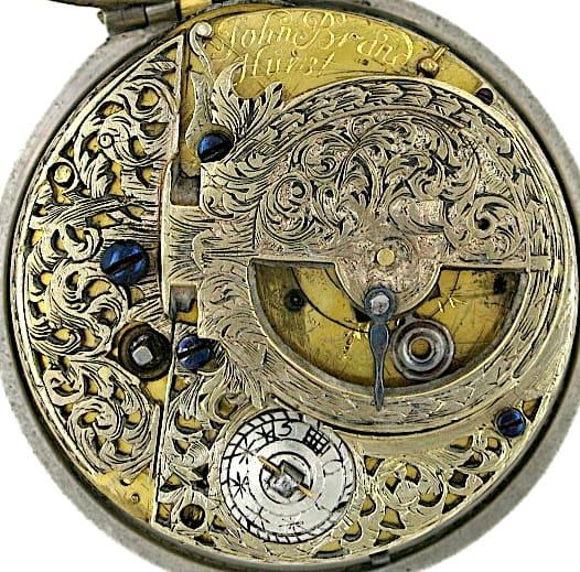 Early mock pendulum with calendar 10