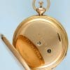 GOLD QUARTER REPEATING FRENCH CYLINDER POCKET WATCH 3