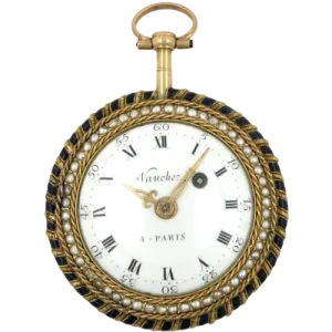 Gold &amp; Emaille Paris Pocket Watch 1 prev ui (1)