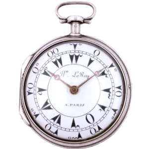 Large Paris Ottoman verge pocket watch 1 prev ui